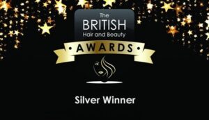 british hair and beauty awards silver winner 2018