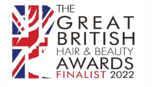 great british hair and beauty awards finalist 2022 Leah Durrant Hairdressing Chertsey