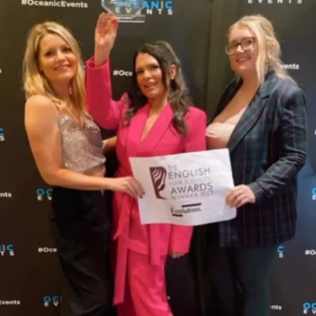 award winning leah durrant salon in Chertsey Surrey 