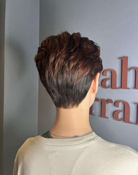pixie haircut at leah durrant salon chertsey surrey pixie haircut at leah durrant salon chertsey surrey