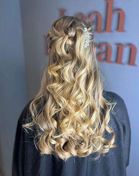special occasion hairstyle in Chertsey Surrey special occasion hairstyle in Chertsey Surrey