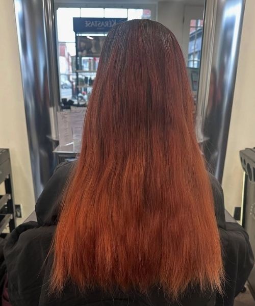 BEFORE Seasonal haircut and styling at Leah Durrant Hair Salon in Chertsey for fresh, healthy autumn hair