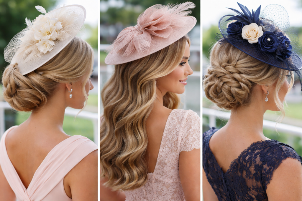 ROYAL ASCOT HAIRSTYLES AT LEAH DURRANT SALON IN CHERTSEY, SURREY ROYAL ASCOT HAIRSTYLES AT LEAH DURRANT SALON IN CHERTSEY, SURREY
